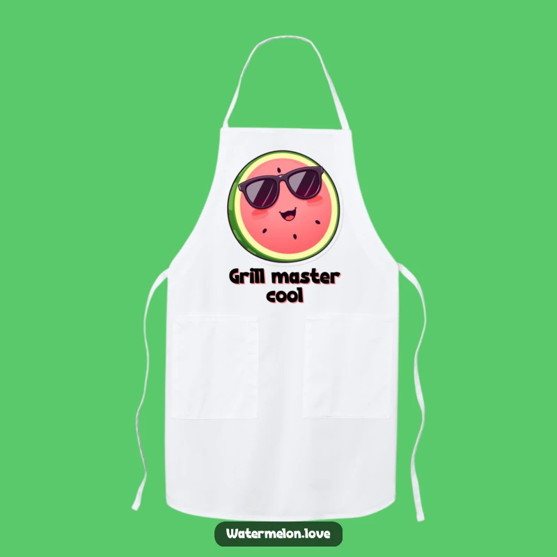 Funny Cool Watermelon Slice Apron: Stylish Chef Gear, Trendy Kitchen Gift