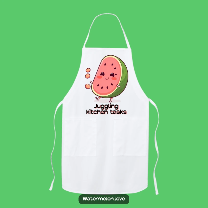 Funny Watermelon Apron: Cook with Sweetness - Chef's Funny Gift!