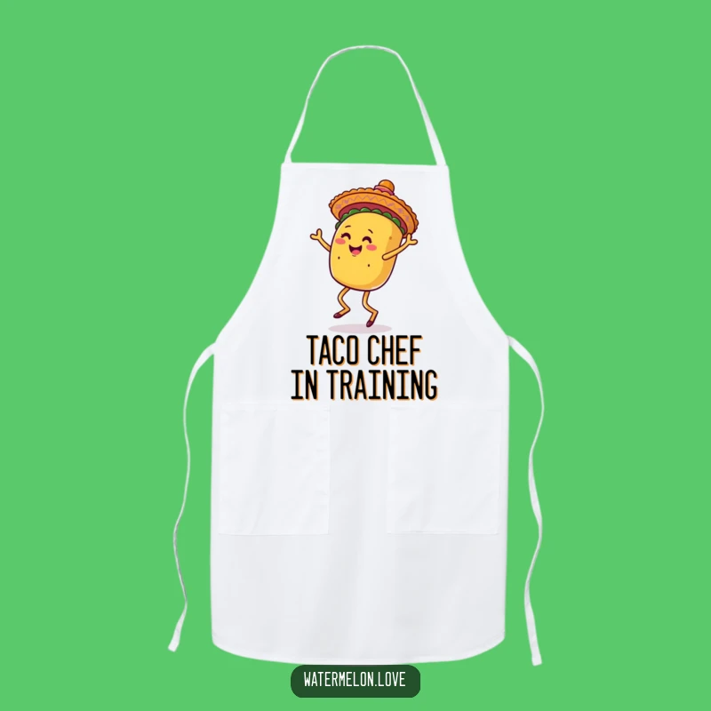 Funny Taco Chef Apron: Cook Up Smiles in the Kitchen