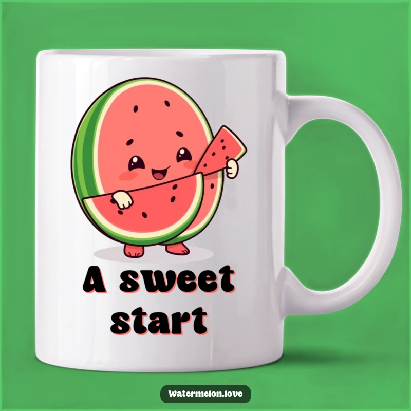 Funny Friendship Watermelon Mug: Hilarious Fruit Sharing Gift for Kind Souls