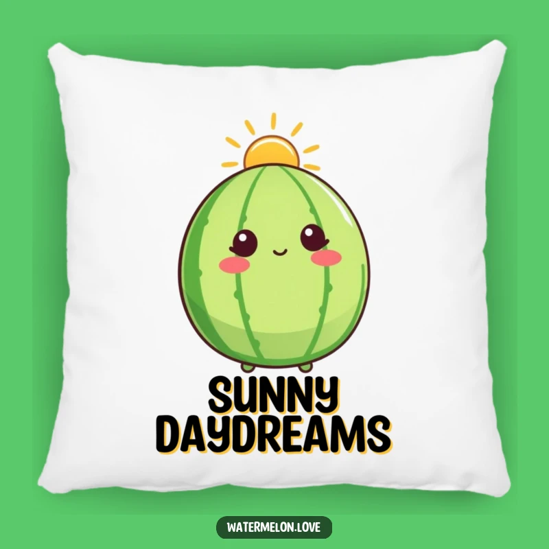 Funny Sunshine Watermelon Pillow: Cozy Comfort with Hilarious Fruit Serenity