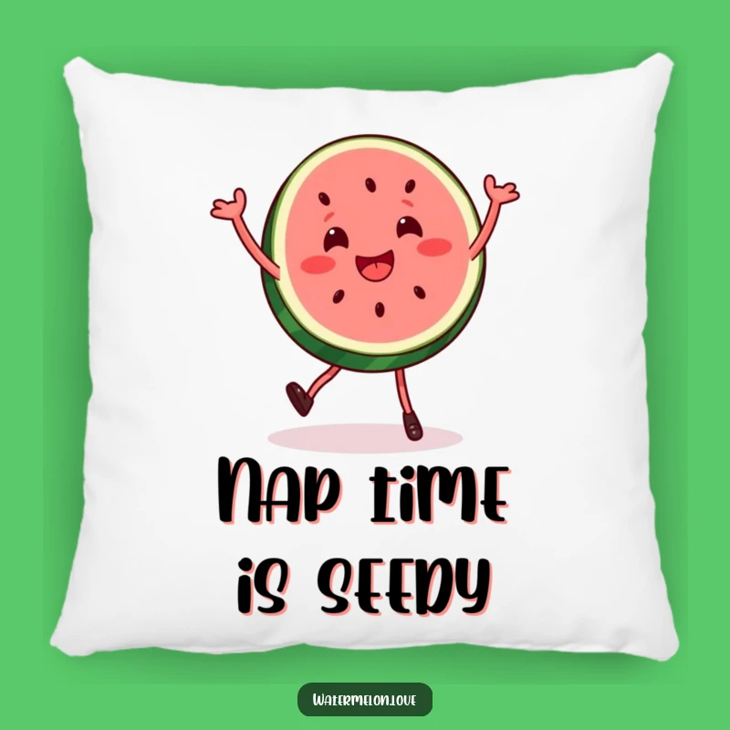 Funny Watermelon Dance Pillow - Comfy & Humorous Accent Throw Pillow Gift