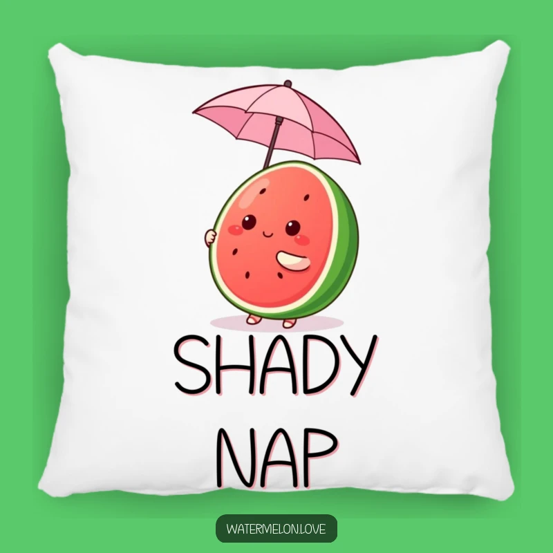 Soft Funny Kawaii Watermelon Pillow - Umbrella Balance Cushion - Cozy and Cute Funny Gift