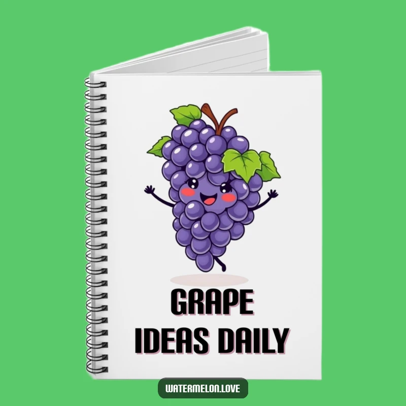 Funny Grape Cartwheel Notebook: Journal Your Fun Funny Gift