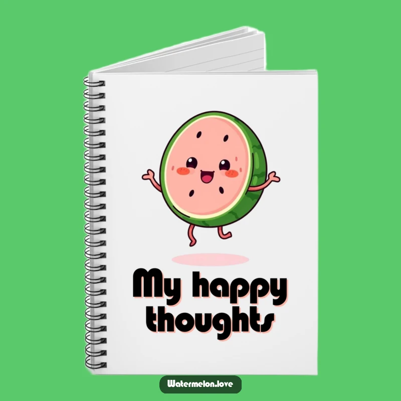 Funny Kawaii Watermelon Journal: Hilarious Jigging Fruit Thoughts, Perfect Funny Gift