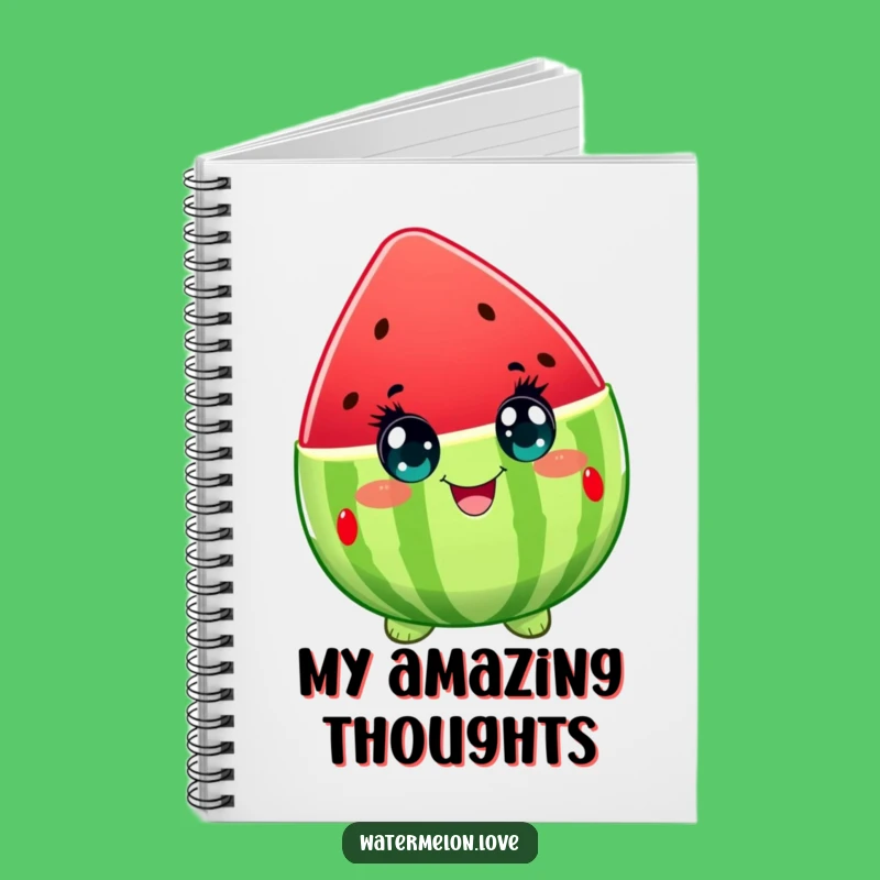 Funny Watermelon Delight Notebook: Hilarious Fruit Journal for Happy Thoughts