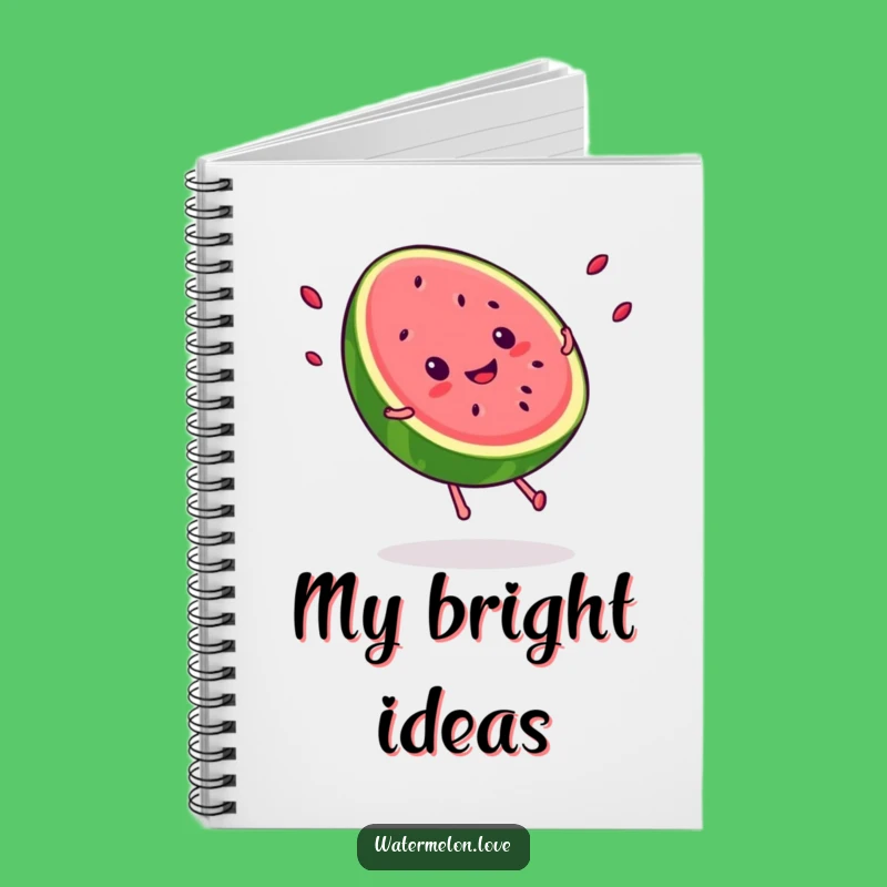 Funny Kawaii Watermelon Notebook: Journal Your Joy, Creative Summer Gift!