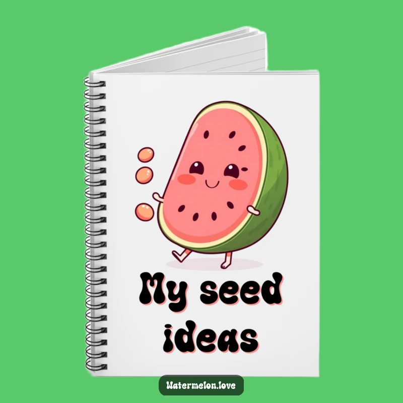 Funny Watermelon Notebook: Jot Down Summer Plans - Stylish & Fun!
