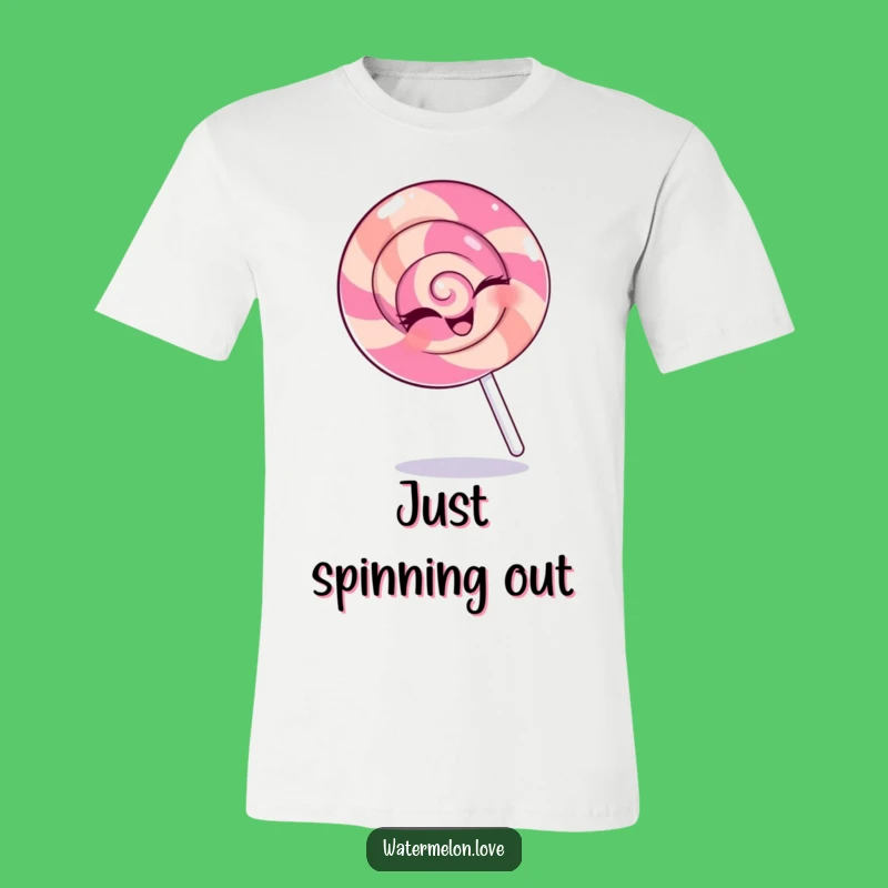Funny Winking Lollipop T-Shirt - Wear Your Sweet Personality!