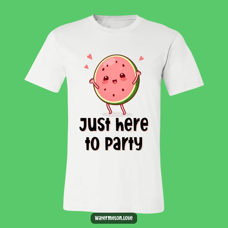Funny Watermelon Dancer T-Shirt: Hilarious Fruit Character for Ultimate Fun