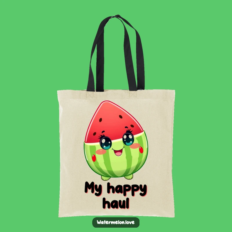 Funny Watermelon Delight Tote Bag: Carry Your Happiness with This Hilarious Fruit Bag